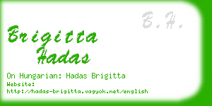 brigitta hadas business card